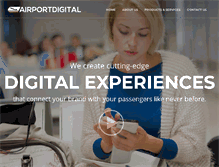 Tablet Screenshot of airportdigital.com